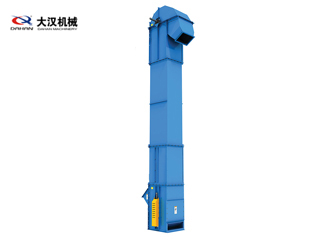 防撕裂的高強度鋼絲繩芯膠帶，輸送量可以達到686m3/h，提升高度可達100m
