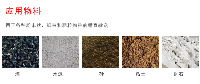 皮帶斗式提升機應用行業